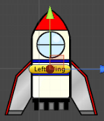 Unity ロケットのイラスト