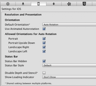 Unityアプリの縦・横を設定する方法