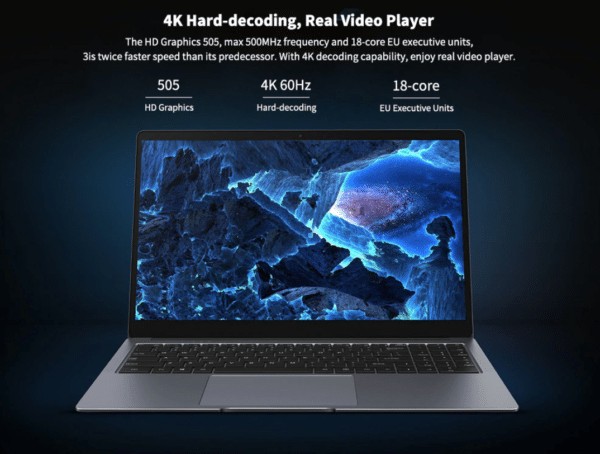 CHUWI LapBook Plus GPU
